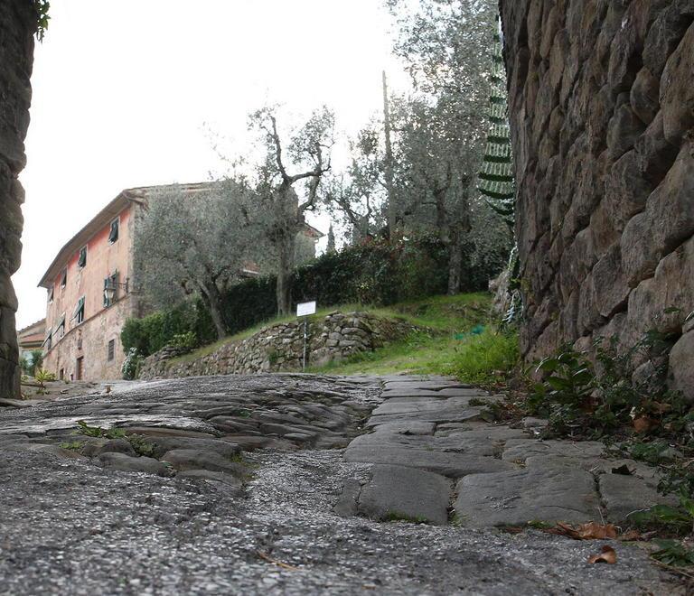 Porta San Martino a Buggiano Castello a rischio cedimento (Foto Nucci)