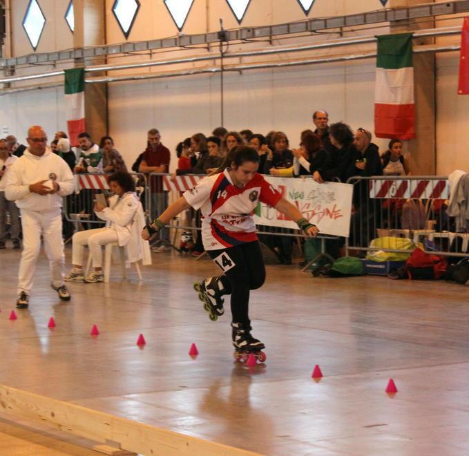 Coppa Italia di pattinaggio, bene i Falchi