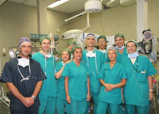 Lo staff di Oculistica (foto d'archivio)