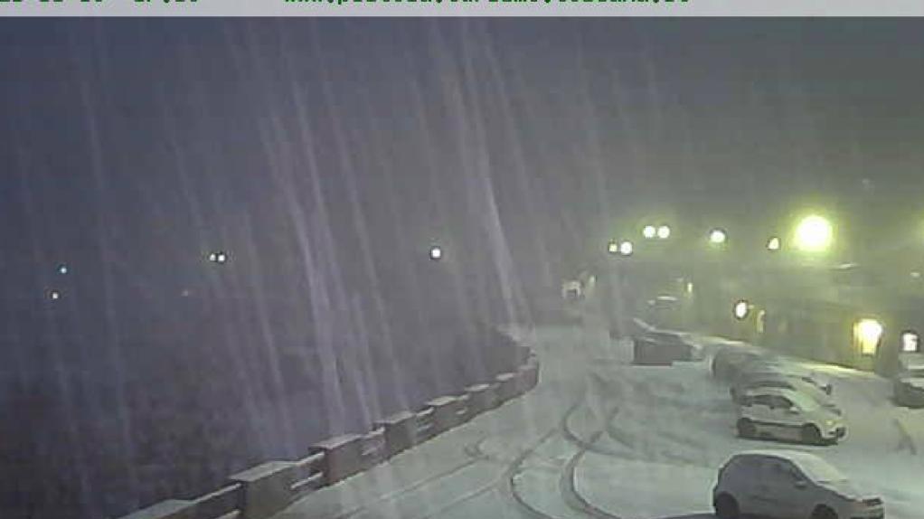 La neve all'Abetone (foto dalla pagina Facebook Multipass Abetone)