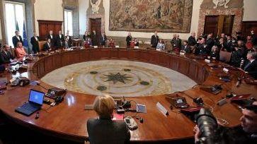 Consiglio dei ministri straordinario