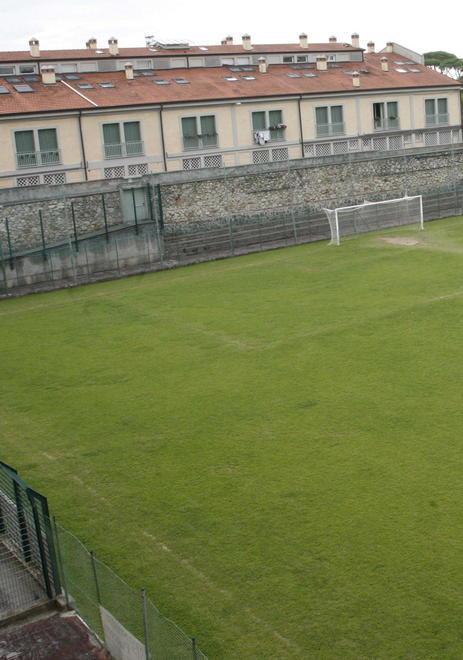 Lo stadio di Pietrasanta