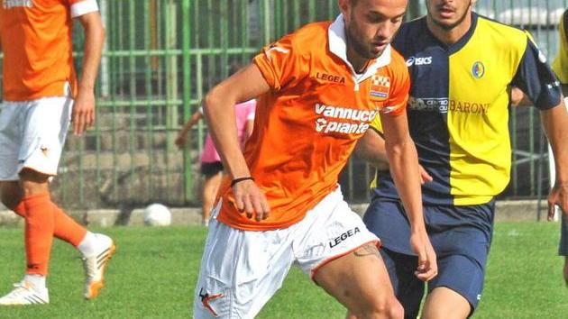 Mungo con la maglia della Pistoiese