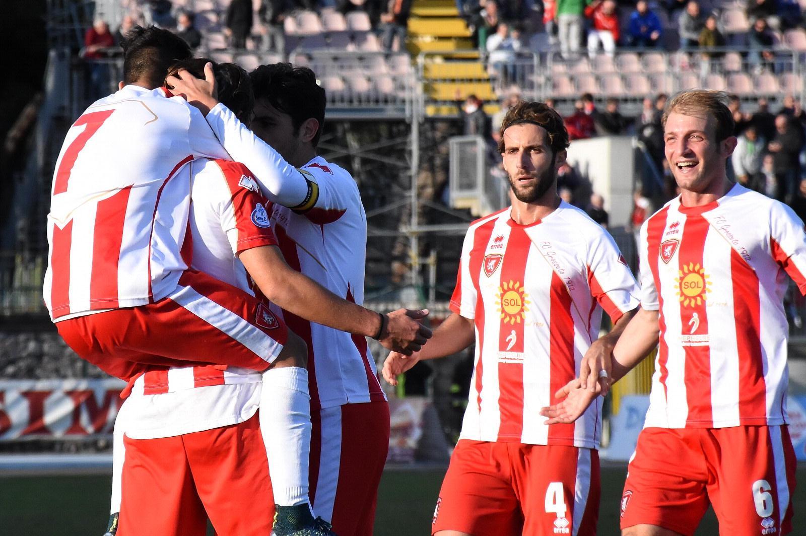 L'esultanza dopo il primo gol