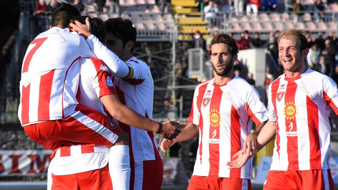 L'esultanza dopo il primo gol