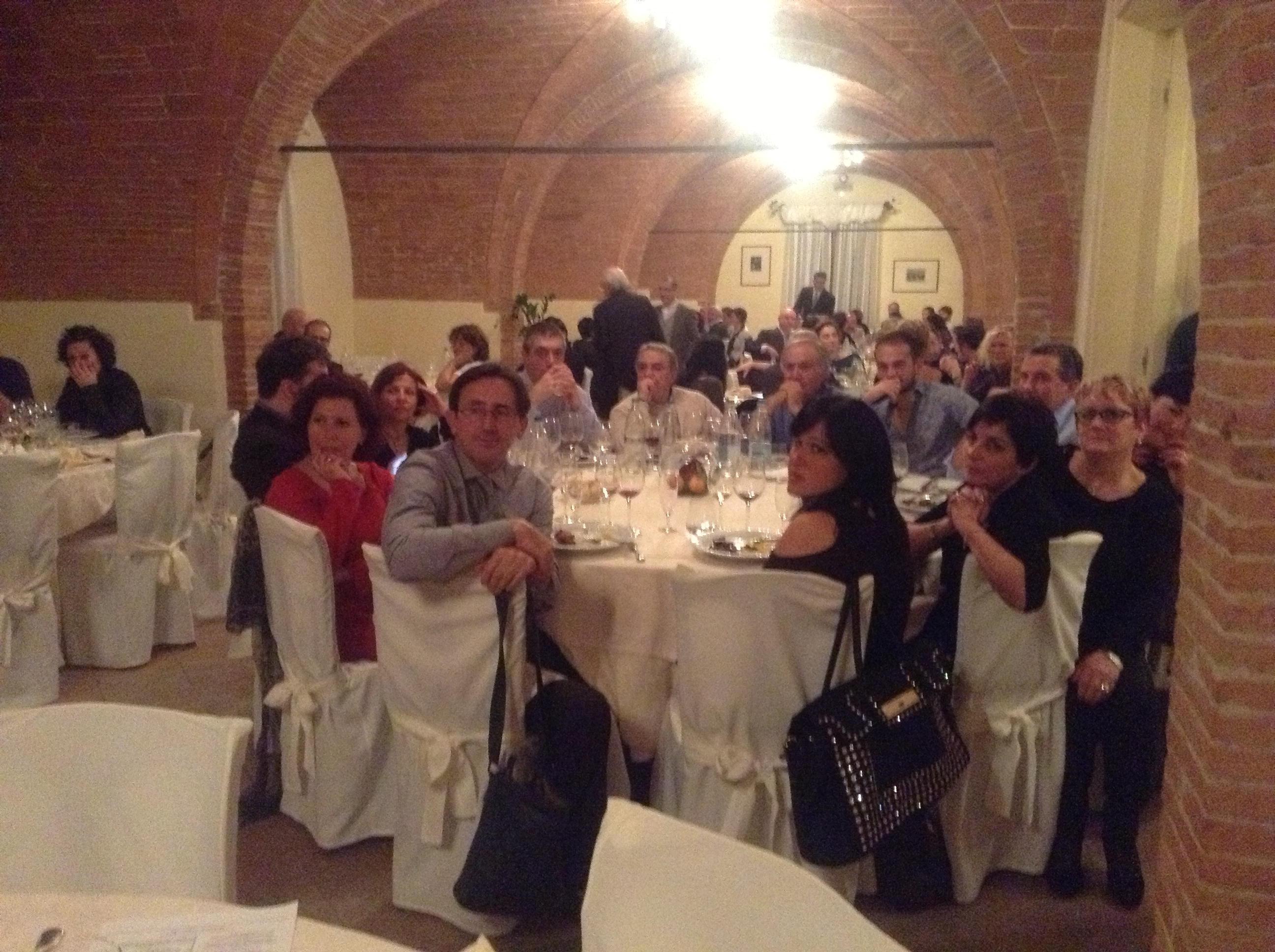 Il gran galà del tartufo dell'anno scorso a Villa Sonnino