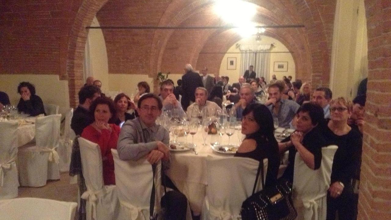 Il gran galà del tartufo dell'anno scorso a Villa Sonnino