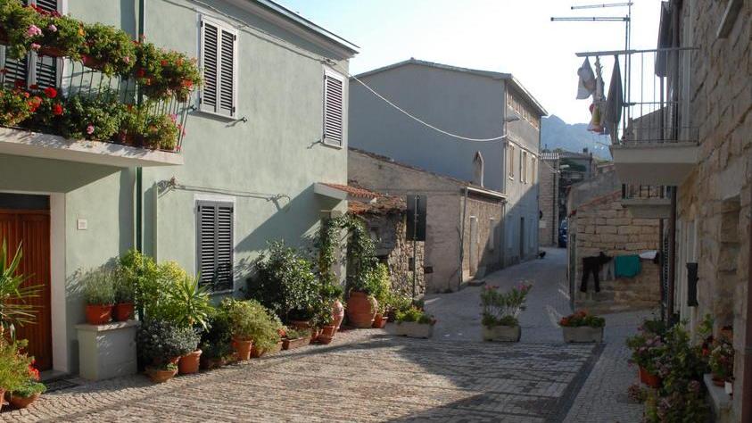 La “Jura”, Aggius in primo piano