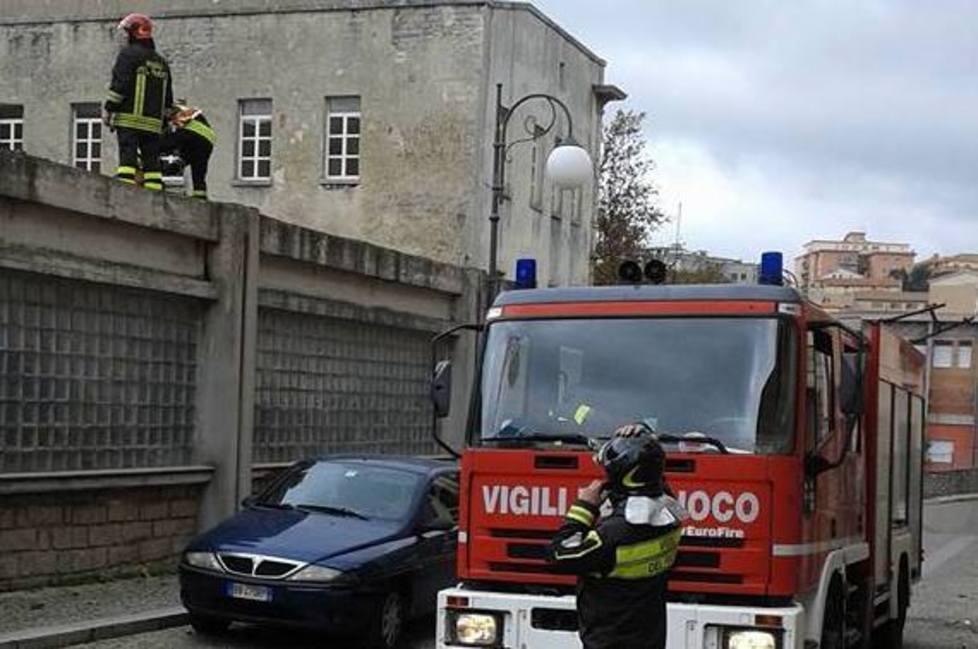 Vento forte, i vigili si mobilitano 