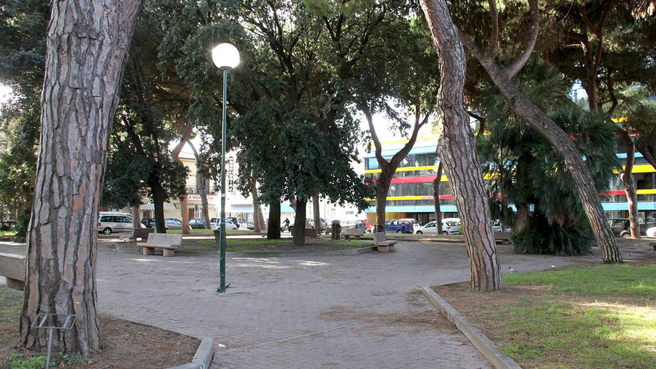 Piazza Viani a Viareggio