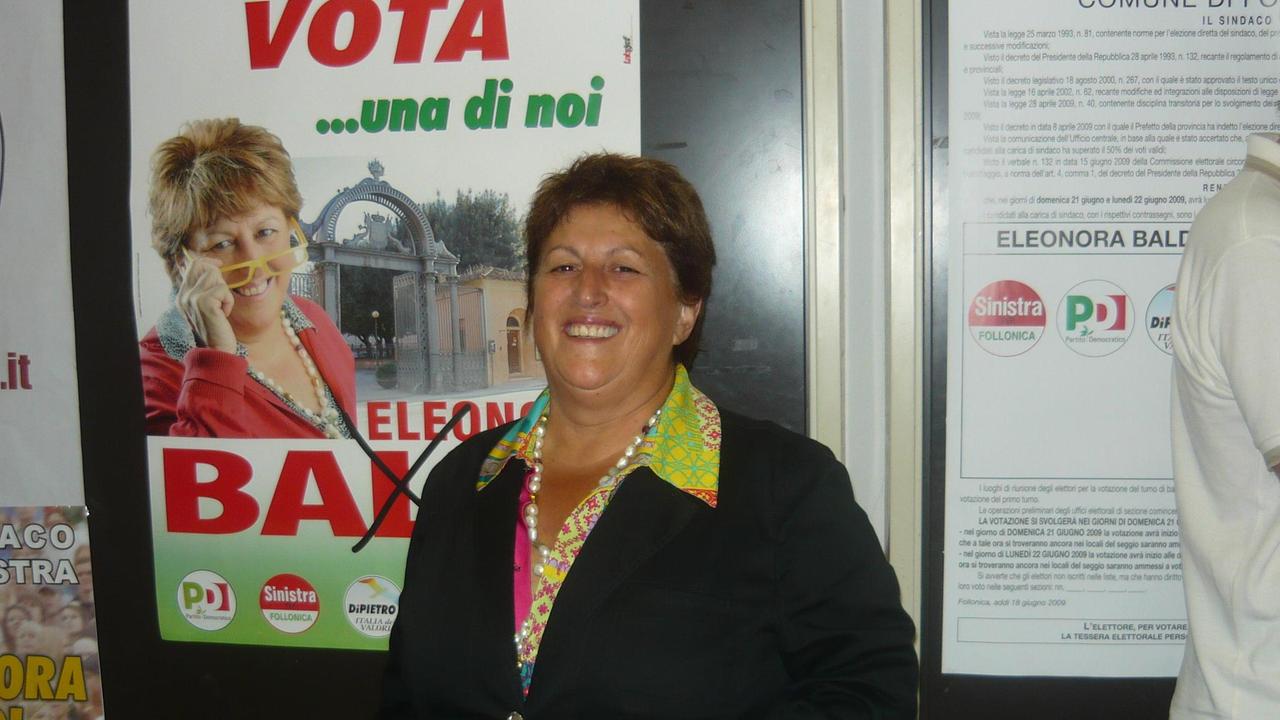 Eleonora Baldi in una bella immagine del 2009