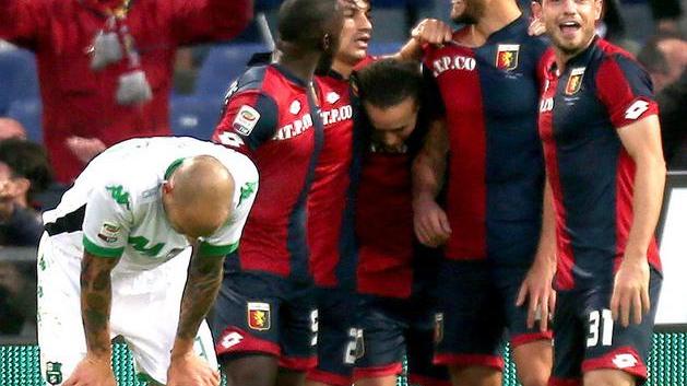 Marassi stregato, un folle Sassuolo si butta via al 94’