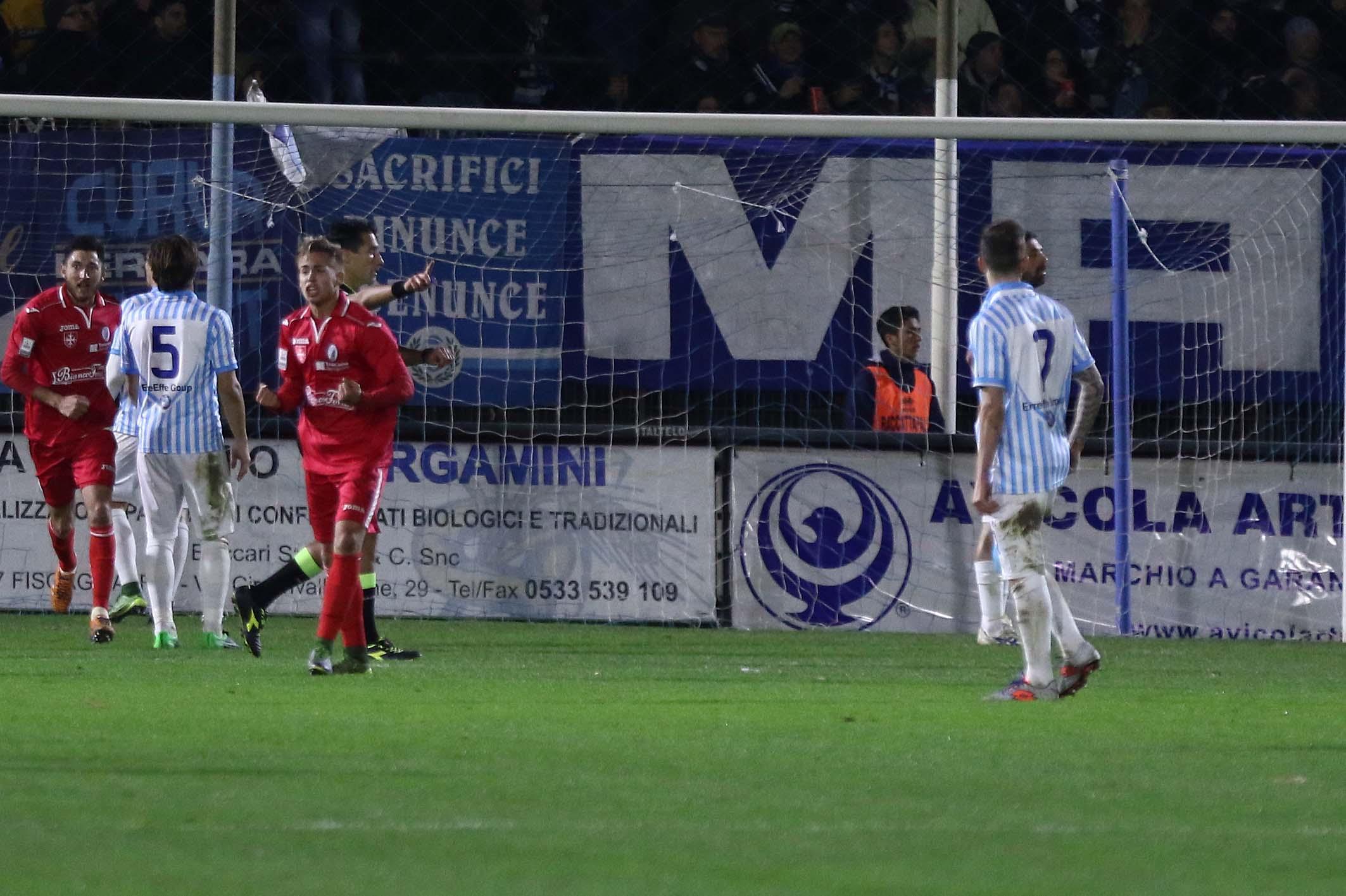 Doccia gelida sulla Spal: il Pisa raddoppia con Varela e vince