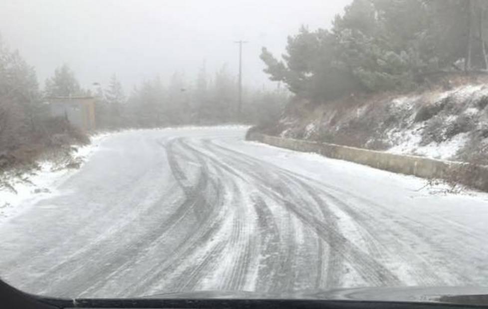 Prima neve della stagione sul Gennargentu 