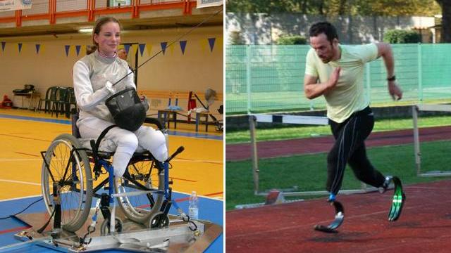 Andrea e Bebe, lo sport oltre la malattia