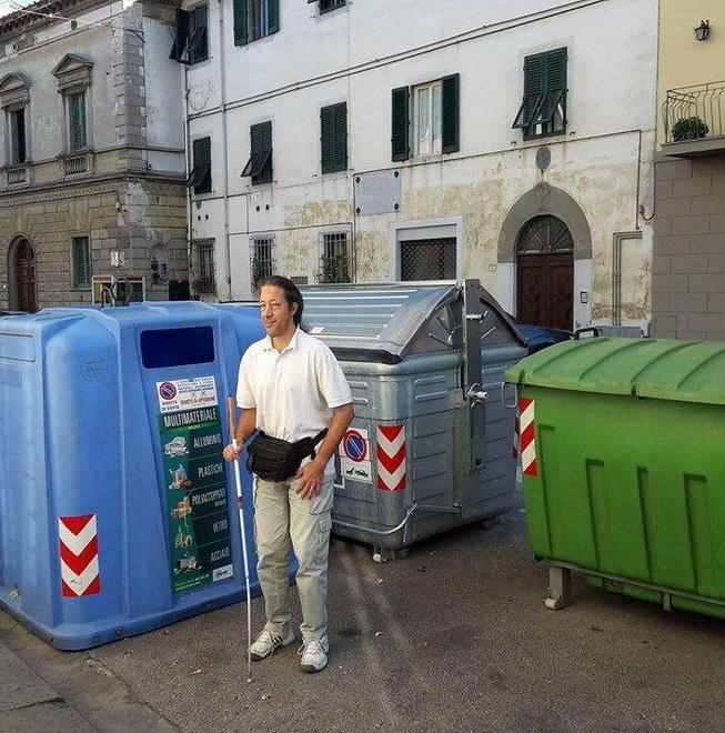 Pistoia città “off limits” per i non vedenti 