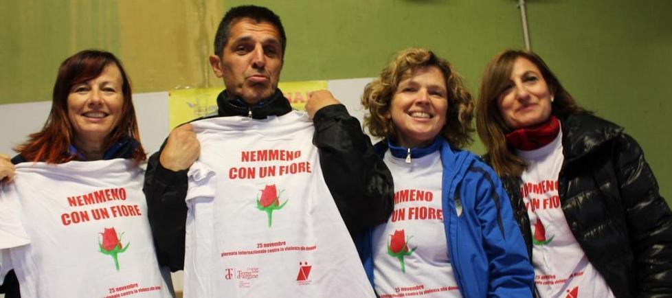 A Campogalliano tutti sotto la pioggia 