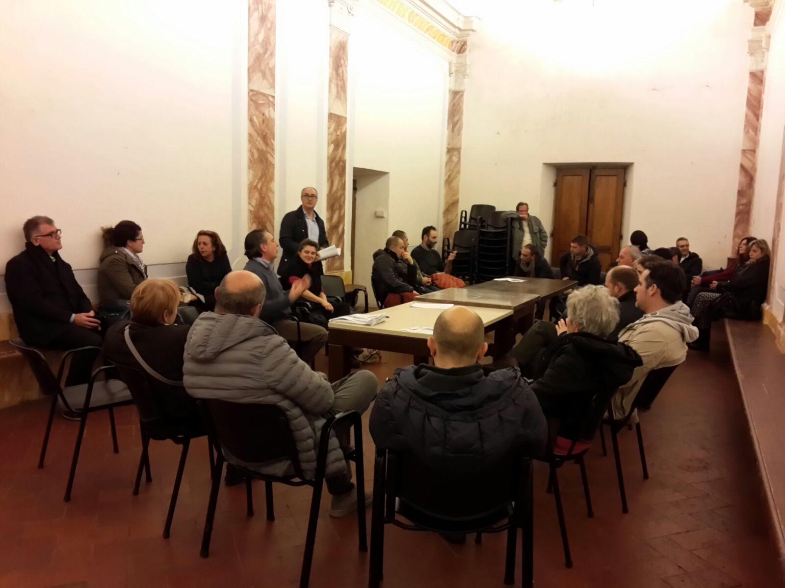 La riunione del Comitato Prato Sud