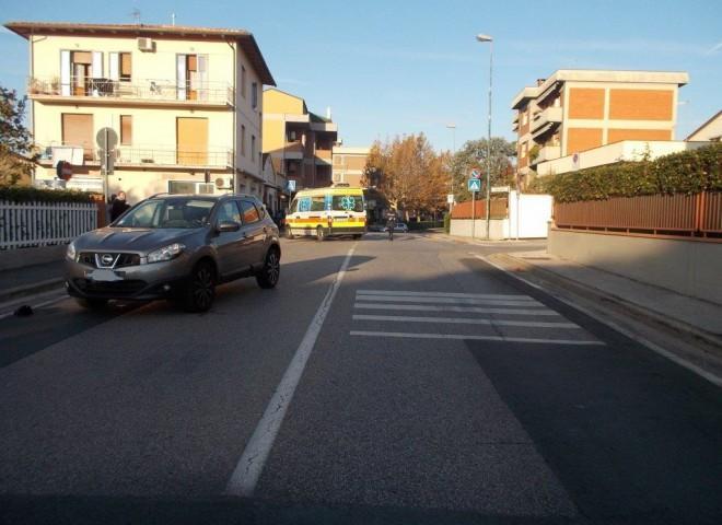 Un'immagine dell'incidente