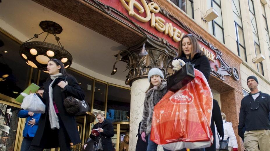Folla per gli acquisti del Black Friday a Chicago (foto di archivio)
