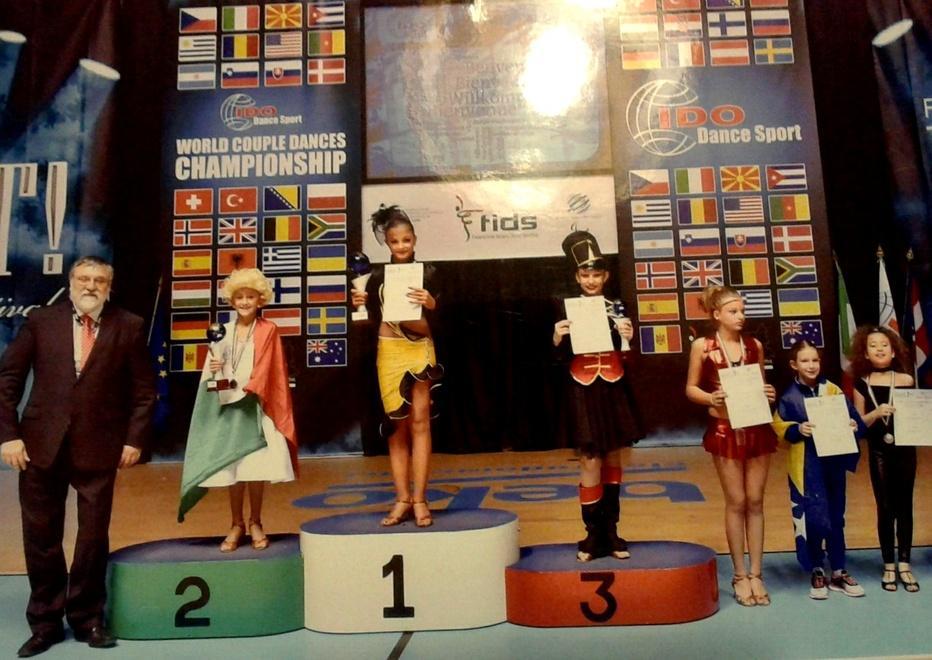 Giada Delrio sale sul podio al PalaRuffini di Torino 