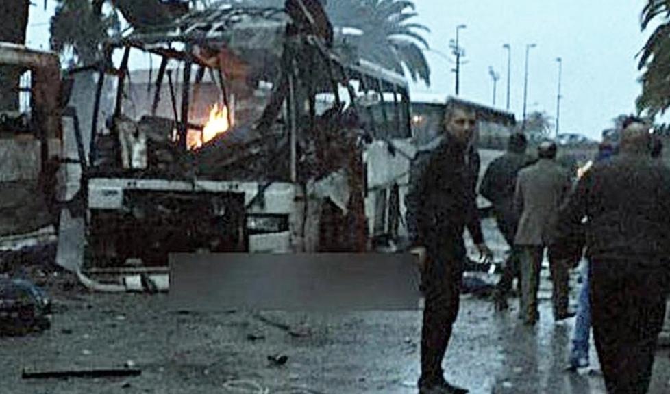Strage a Tunisi sul bus militare 