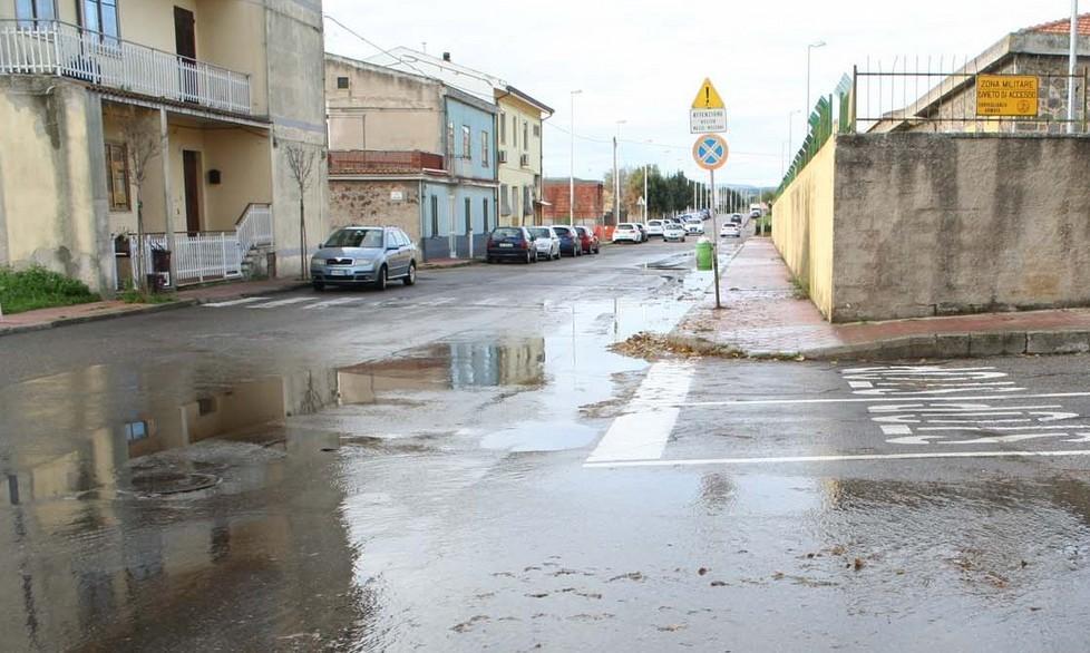 Falla nella condotta di Abbanoa