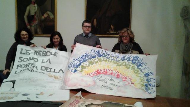 Da sinistra Ciambellotti, Santi, Mangani e Toccafondi