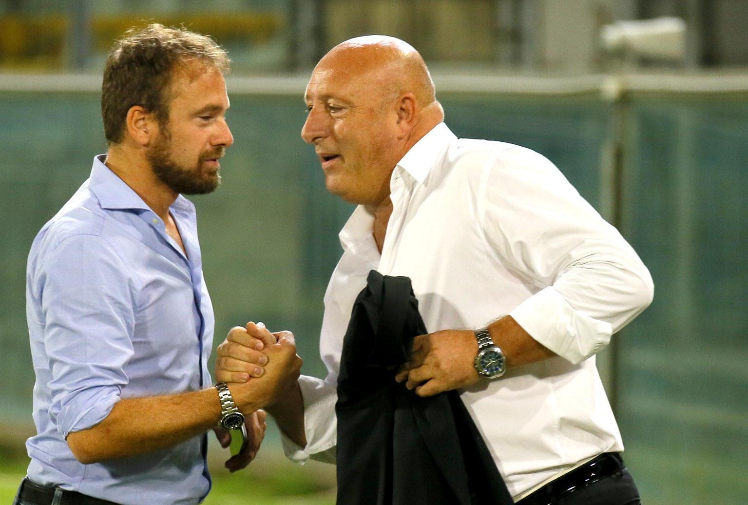 L'assessore Sanzo con Lucchesi