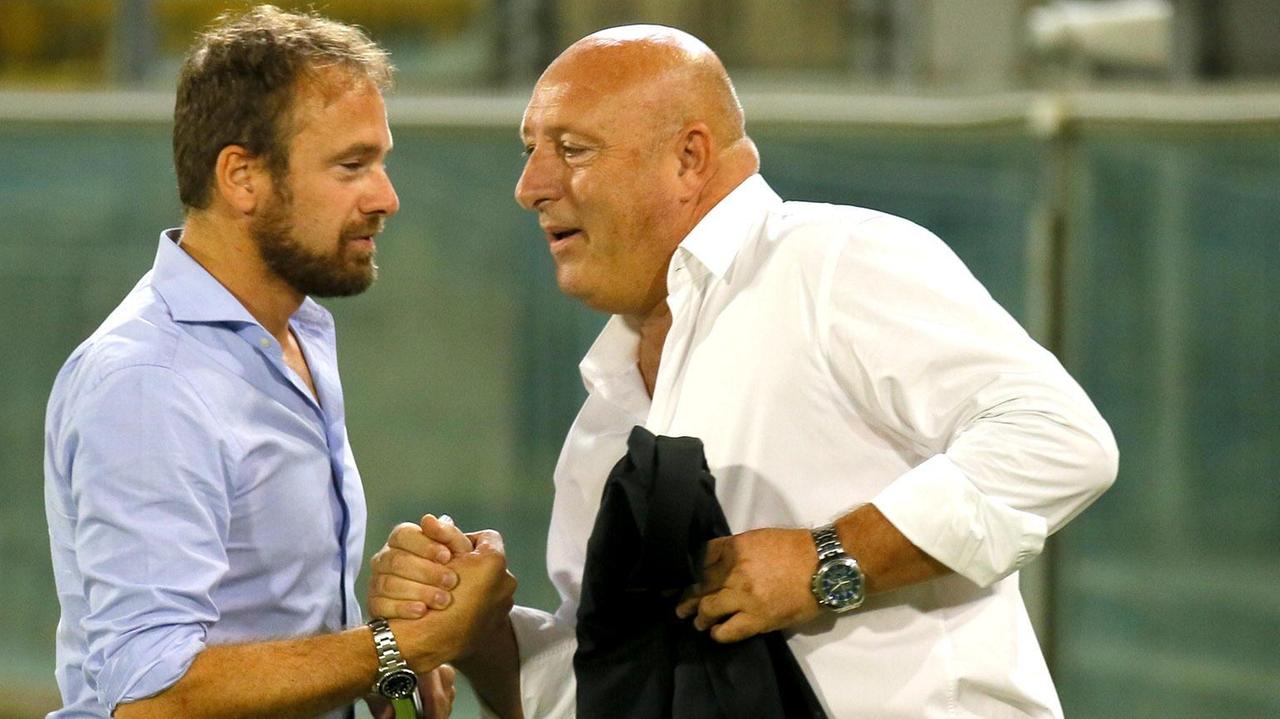 L'assessore Sanzo con Lucchesi