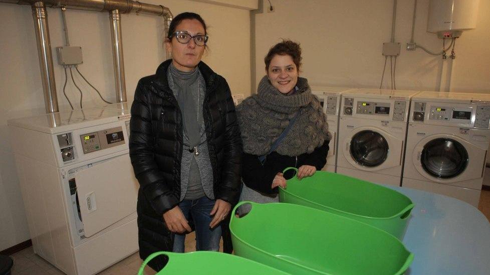 Lavanderia condominiale per settanta appartamenti