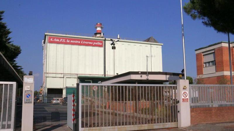 La sede dell'Aamps