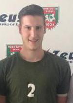 Un grave infortunio per Federico Zini Rotula spezzata in due 