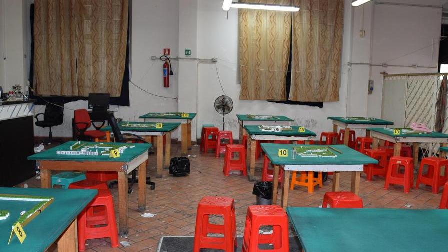 Scoperta una bisca clandestina