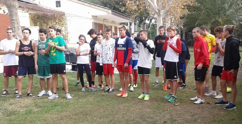 Gli studenti delle prime classi allo Zauli 
