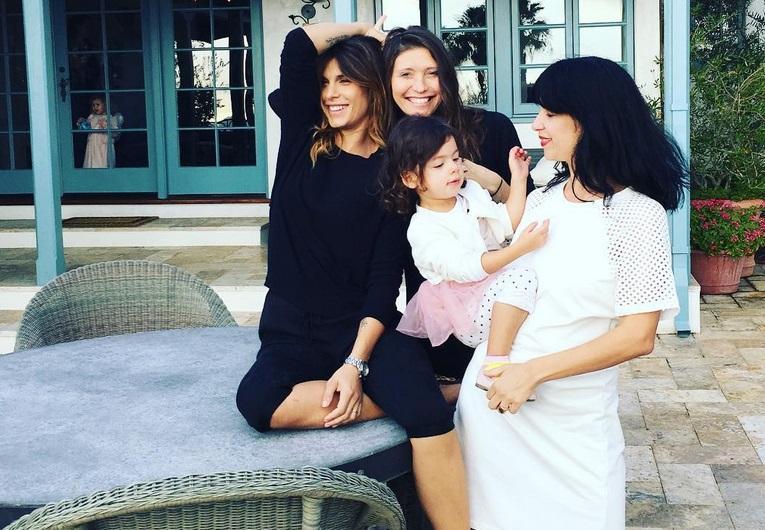 Elisabetta Canalis in un'immagine postata su Instragram il giorno del Ringraziamento