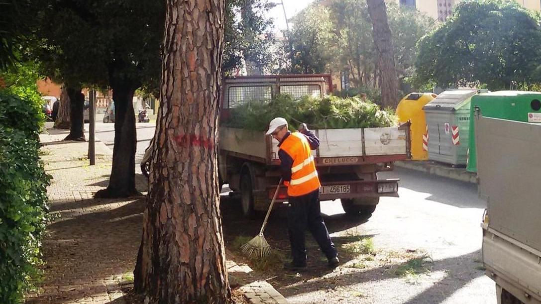 Un cassintegrato volontario al lavoro