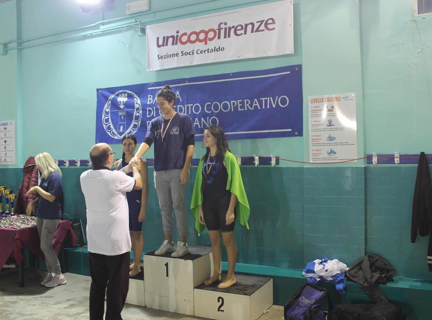Certaldo Nuoto in luce nel trofeo Unicoop Pioggia di medaglie