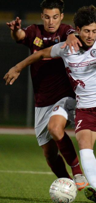 Pontedera in campo con i tre moschettieri 