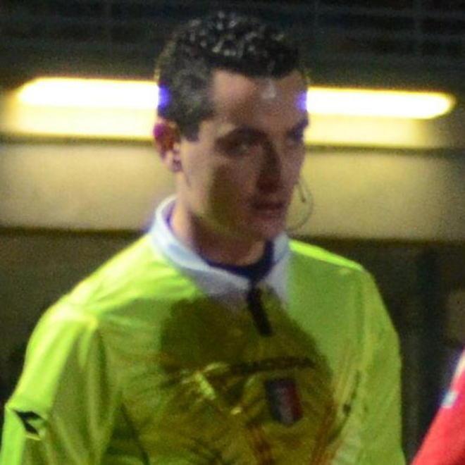 L’ARBITRO. dirige Pinzani di Empoli