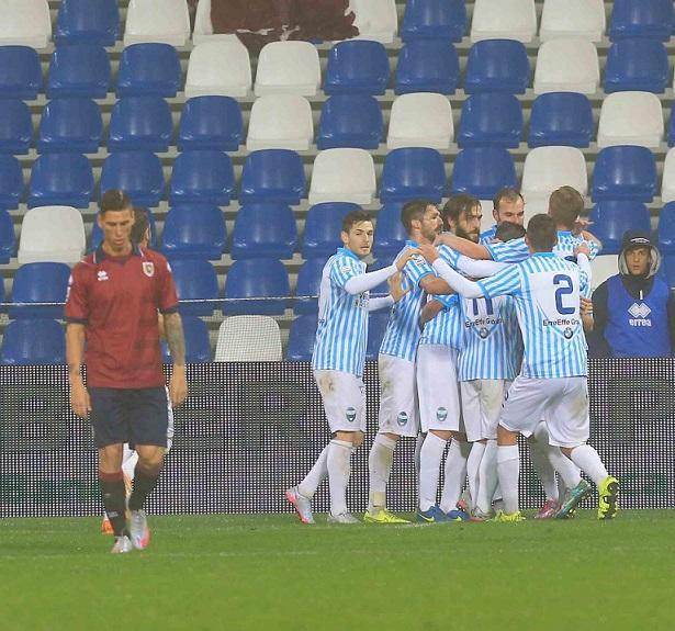 La Spal festeggia bomber Zigoni