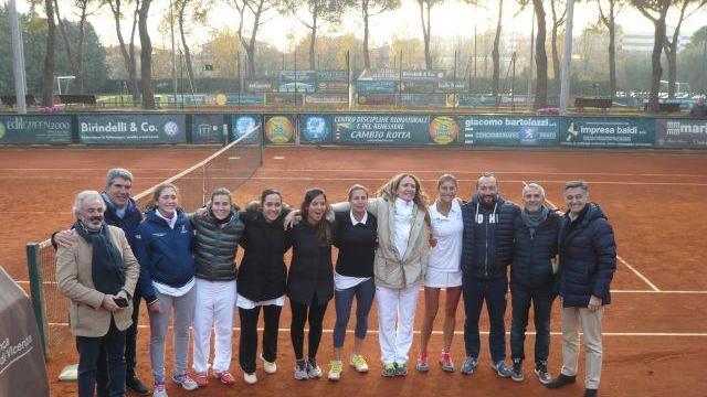 Da sinistra Calò, BardazziPiccinetti, Romoli, Trevisan, Stefanini, Camerin, Mel, Dentoni, Mazzoni, De Marni, D'Ambrosi