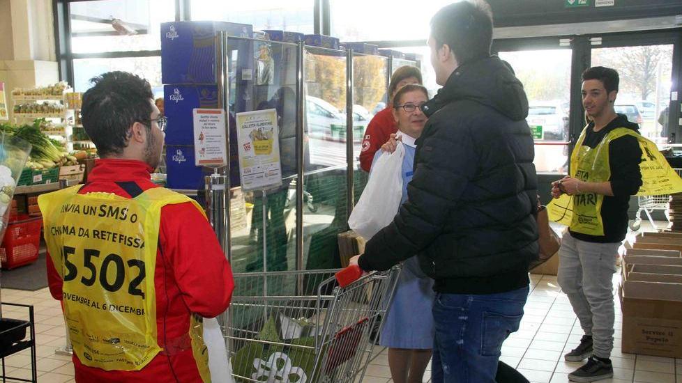 La Colletta alimentare ma niente raccolta alla Coop