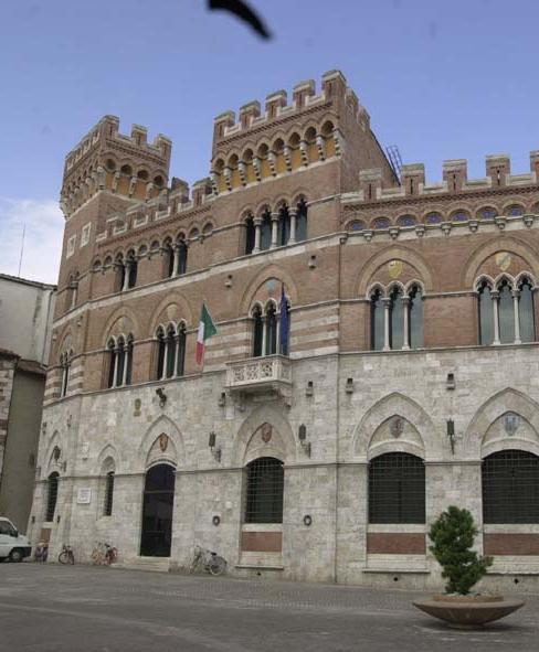 Palazzo Aldobrandeschi, sede della Provincia di Grosseto 