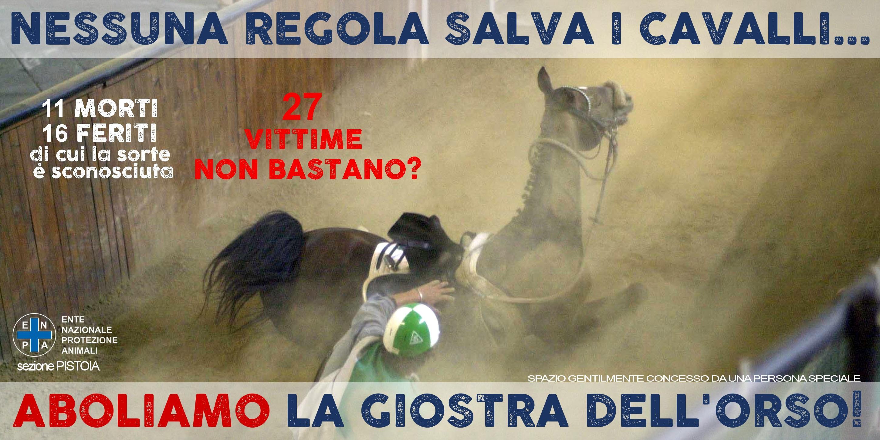 Nuovo manifesto animalista anti-Giostra dell'orso 