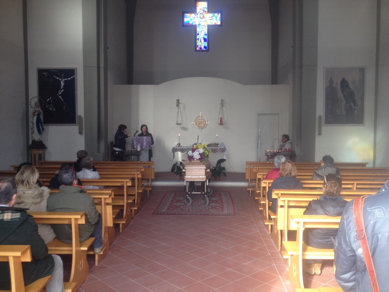 Il funerale di Vincenzo Marino