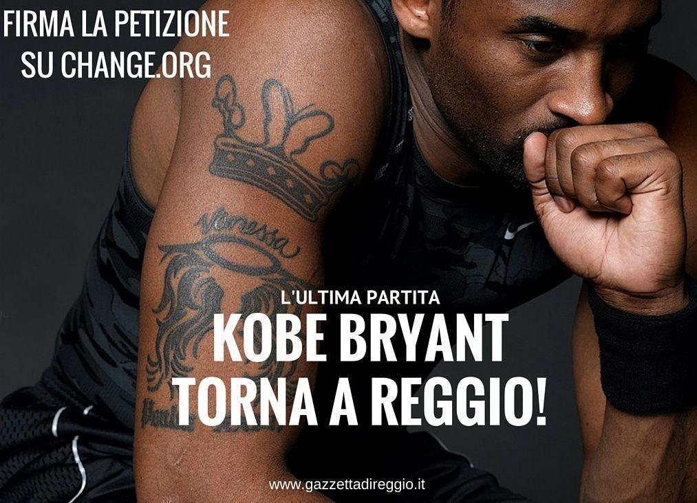 Rivogliamo Kobe Bryant a Reggio Emilia