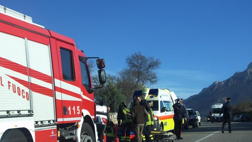 Oliena, incidente sulla Sp 22