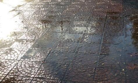 Da giorni una mega-perdita d’acqua