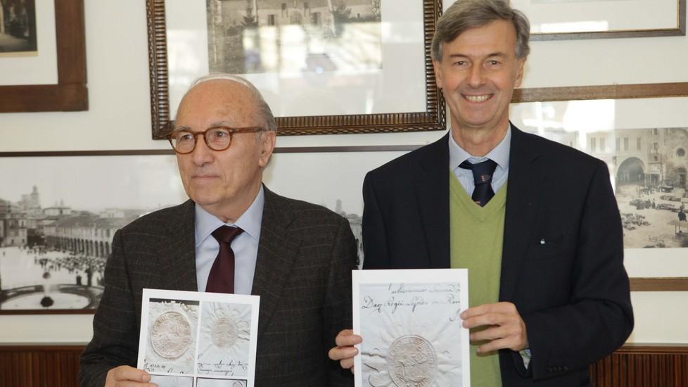 Università, ritrovato a Reggio Emilia lo storico sigillo